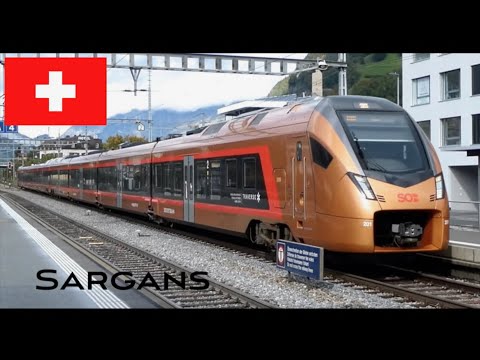 Switzerland: Changing Trains at Sargans