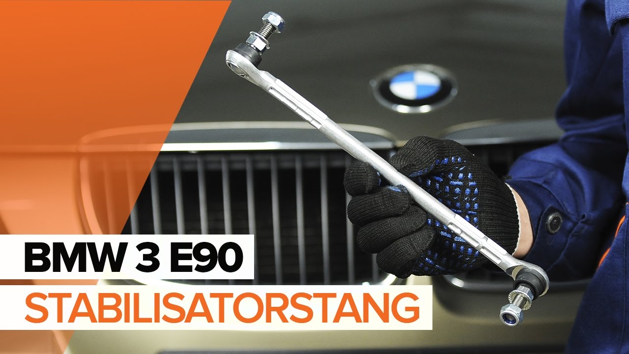 Hoe stabilisatorstang vooraan vervangen bij een BMW E90 – vervangingshandleiding