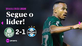 MARLON FREITAS MARCA DUAS VEZES E VERDÃO SEGUE LÍDER ISOLADO! PALMEIRAS 2X1 GRÊMIO