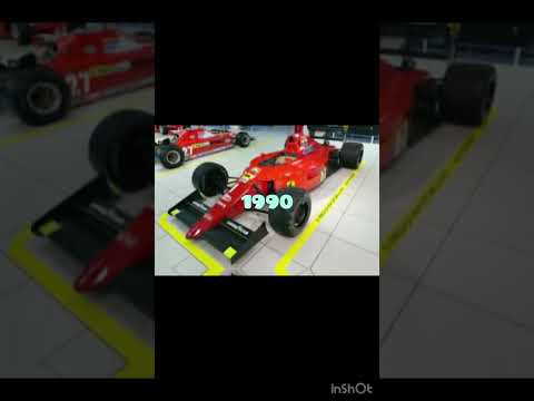Evolution Ferrari F1 Cars: 1960-2024