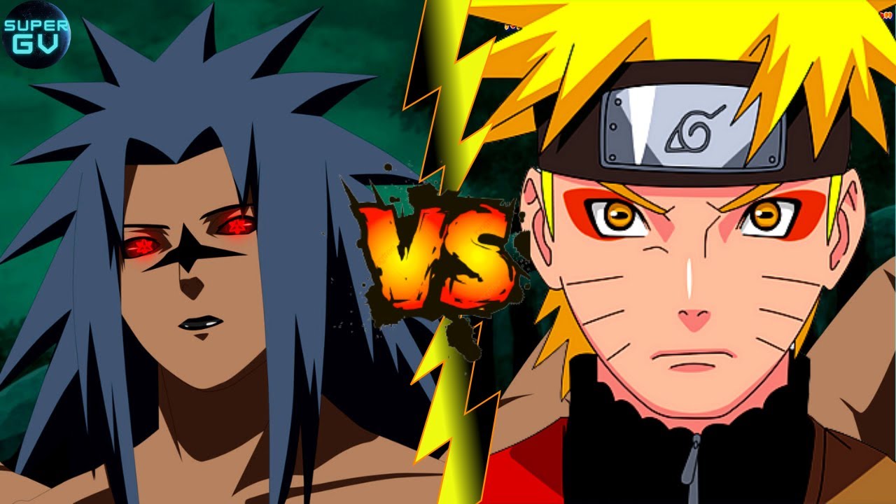 NARUTO SENNIN VS SASUKE MARCA DA MALDIÇÃO QUEM É MAIS FORTE ?