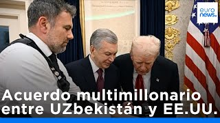 Uzbekistán y Estados Unidos acuerdan inversiones multimillonarias tras una reunión en la Casa Blanca