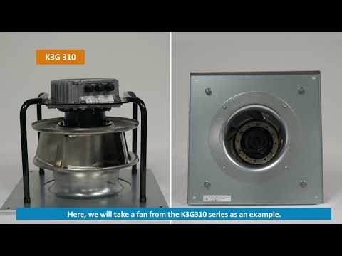 Wiring instructions for EC Fan (Communication & Enable Functions)