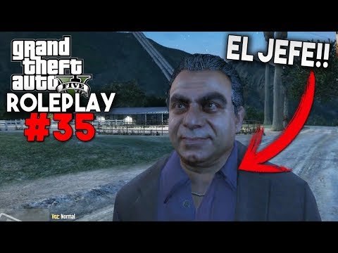 GTA V ROLEPLAY #35 CONOCEMOS AL PADRINO DE LA MAFIA! (Y ME PEGA)