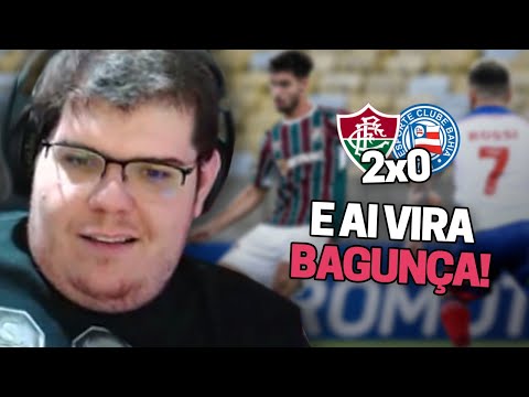 CASIMIRO REAGE AOS GOLS DE FLUMINENSE 2X0 BAHIA PELA 18ª RODADA DO BRASILEIRÃO | Cortes do Casimito
