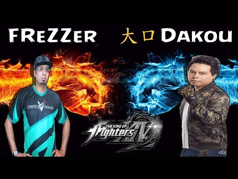 KOF XIV - TOP 8 - TGU 2018 Tournament - VSLASH l ON FReZZer vs Dakou 大口