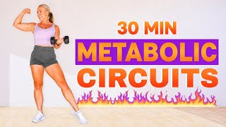 30 Min Metabolic Strength Circuits Workout
