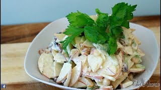Apple &amp; Celery Salad Summer Recipe | Recipes By Chef Ricardo