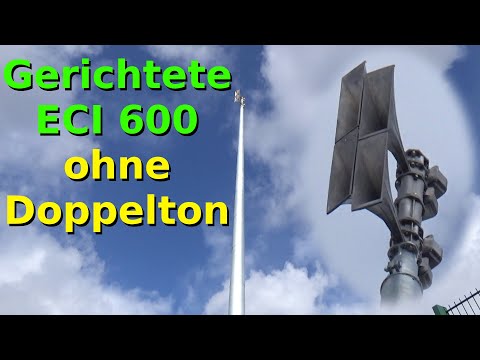 Klarer Klang: Probealarm Sirene ECI 600 ohne Doppelton | Sirenenprobe Bornheim | Sirenenalarm