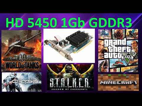 Radeon HD 5450 1GB GDDR3 in Games / GTA5