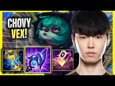CHOVY IS A GOD WITH VEX! - GEN Chovy Plays Vex MID vs Ahri! | Season 2022