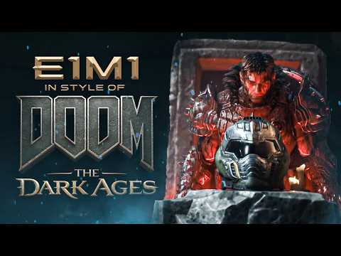 E1M1 in style of DOOM: The Dark Ages (Cover by Andy Strider)