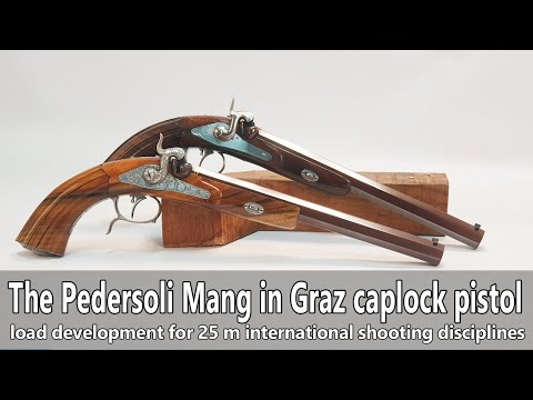The Pedersoli Mang in Graz percussion pistol