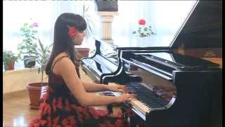 Iva Vukovic, 12 years old, J. S. Bach: Three Part Invention No. 2 in C minor BWV 788