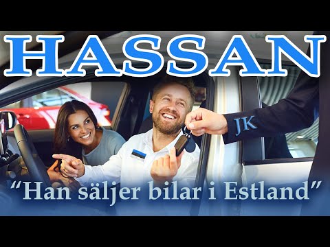 Hassan Exklusiv Telefon-Busringning - "Han säljer bilar i Estland"