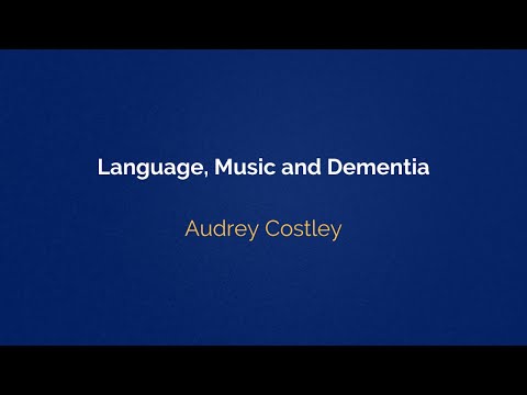 Showcase Lightning Talk: Language, Music and Dementia