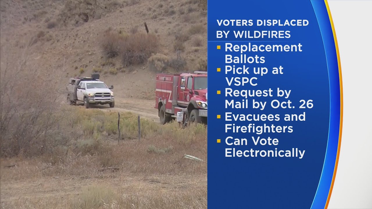 Colorado Shares Voting Resources For Fire Evacuees