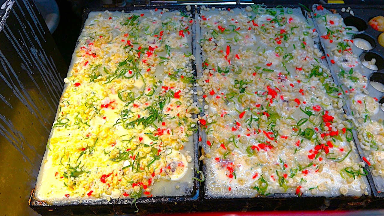 大阪のたこ焼き　(味保)　Japanese Street Food in Juso　Osaka Specialty Takoyaki　大阪十三的美味章鱼烧