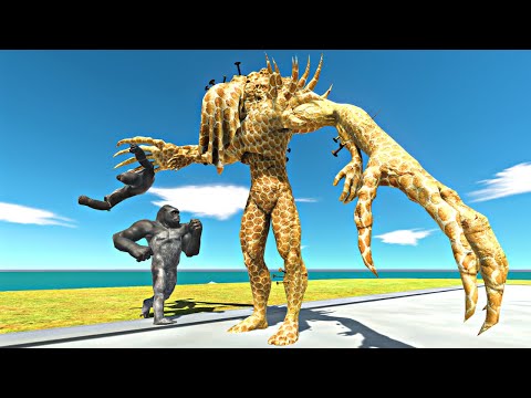 Honey Scourge vs Mutant Primates Army - Animal Revolt Battle Simulator