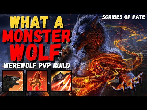 Unstoppable WOLF! 🐺 Werewolf PVP Build - ESO Scribes of Fate