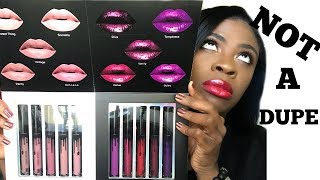 KYLIE COSMETICS vs. JLB COSMETICS LIP KIT DUPE | SHERLEY MAXINE