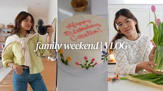 A Very Spring Vlog | Cece's 2nd birthday, Weekend as a family, Simple Spring joys!