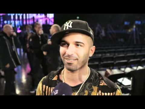 Sean Banan ärad att möta Youngblood - Melodifestivalen 2012