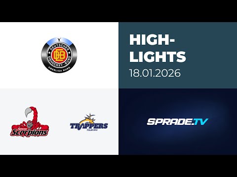 18.01.2026 - Highlights - Hannover Scorpions vs. Tilburg Trappers
