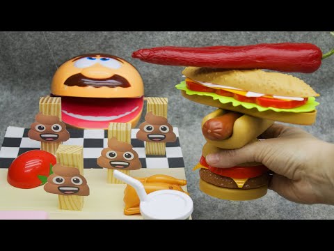 Sandwich Runner. Cardboard Game. DIY