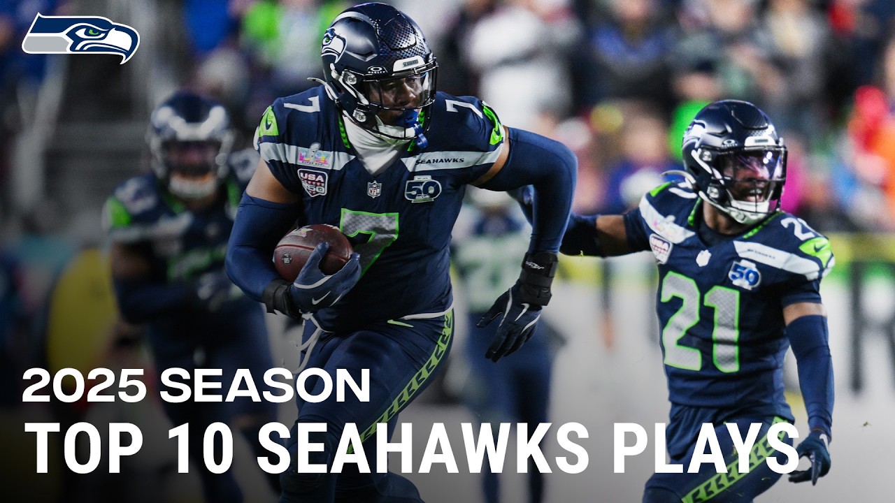 Top 10 Seahawks Plays From The 2025 Season | Seattle Seahawks