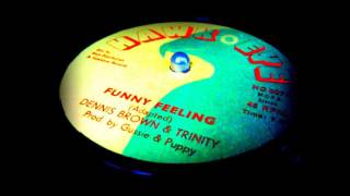 Dennis Brown &amp; Trinity - Funny Feeling (12&quot;)