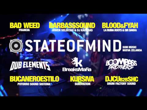 Dirtyphonics State of Mind Dub Elements BreaksMafia @ Sala Metropolis Cordoba 2013/11/16