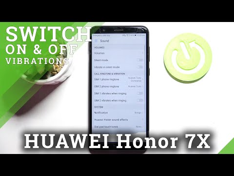 How to Enter Vibration Settings on HONOR 7X – Open Vibration Options