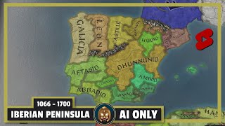 Reconquista? | Ai Only Crusader Kings 3 | #Shorts