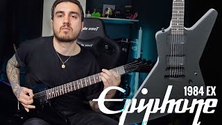 Video thumbnail for Epiphone 1984 EX Explorer Demo - THE ULTIMATE METALLICA TONE by Theo Desc