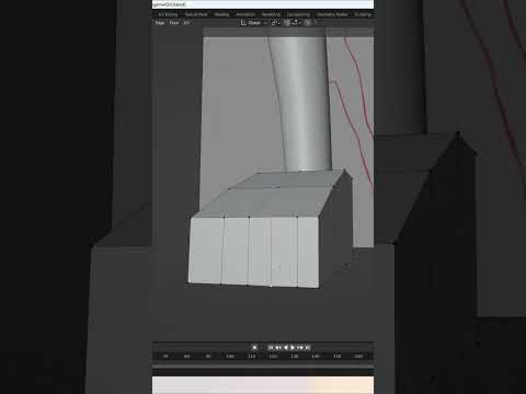 How To Make Foot Easy&Quick / Blender 3.4 #shorts #tutorial #blender #game #character