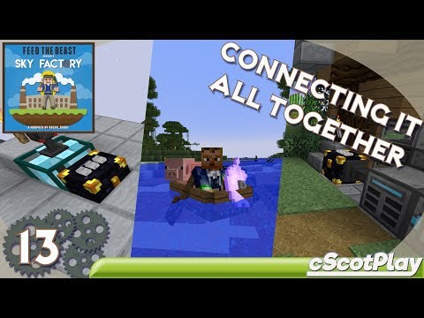 FTB Sky Factory 3 w/ cScot – Ep 13 : Refined Storage – Networks
