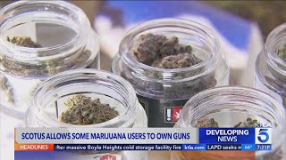 Supreme Court rules habitual marijuana users cannot be BANNED from owning guns