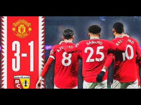 Manchester United Vs Lens (3-1) | All Goals  2023