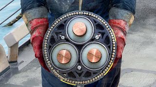 Behind the Millions $ Process of Repairing Massive Cables Deep Underwa