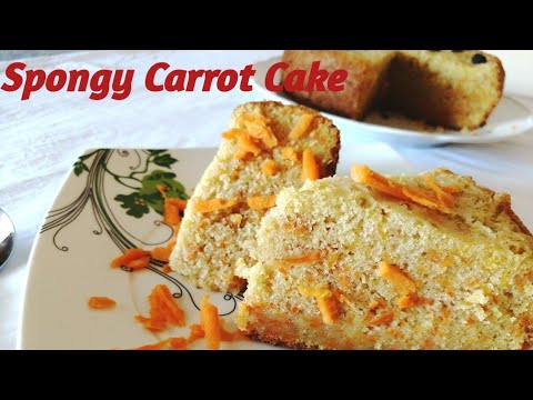 🥕കാരറ്റ് കേക്ക് ഇത്റ സോഫ്റ്റ് ആയി കഴിച്ചിട്ടുണ്ടോ? 😋//Easy spongy carrot cake
