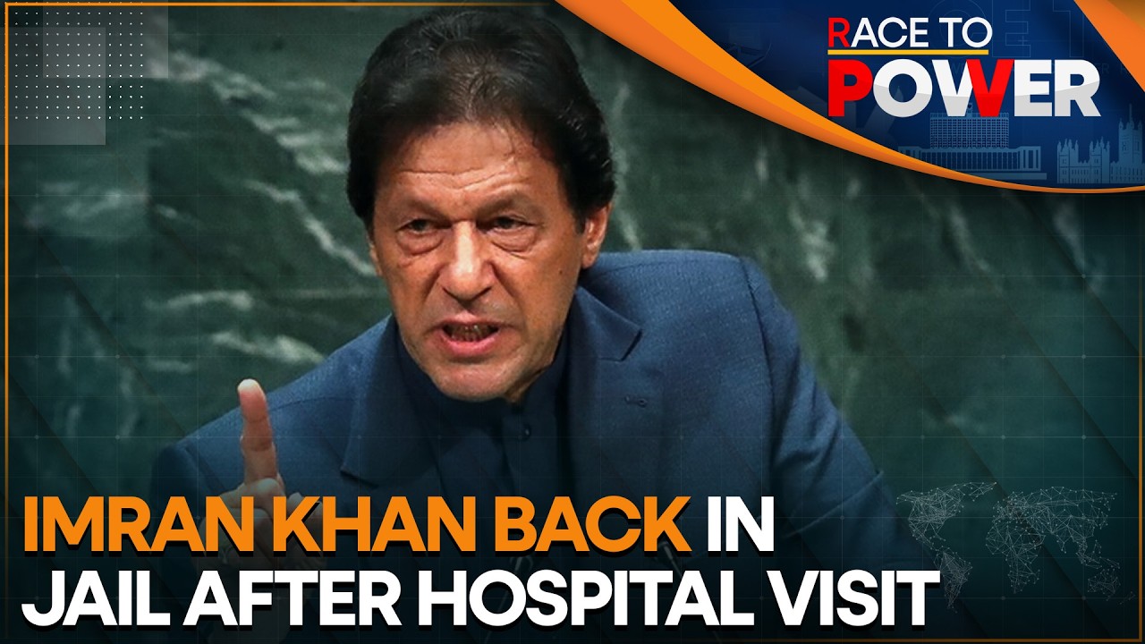 Ex-Pakistan PM Imran Khan Back In Jail After Hospital Visit | Race To Power