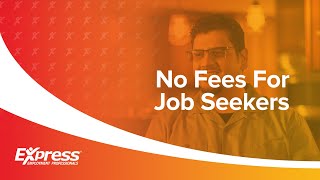 No Fees For Job Seekers