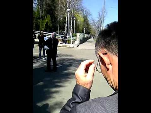 Nikola Aleksić, ispred Generalštaba 29. mart 2017