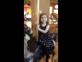 Abby On The Carousel