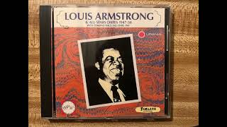"Heebie Jeebies" Louis Armstrong All Stars from concert 1947 to 1950 from Forlane cd
