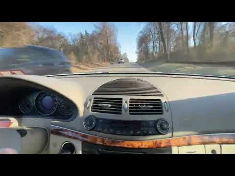 2003 Mercedes Benz E500 Driving Video 2