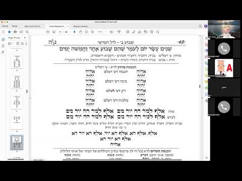 ר' יואל חקון - ספירת העומר - ישיבה - תשפ"ג - ספירת העומר - שיעור 04 - הלכה למעשה