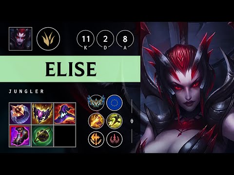 Elise Jungle vs Udyr - EUW Challenger Patch 25.13