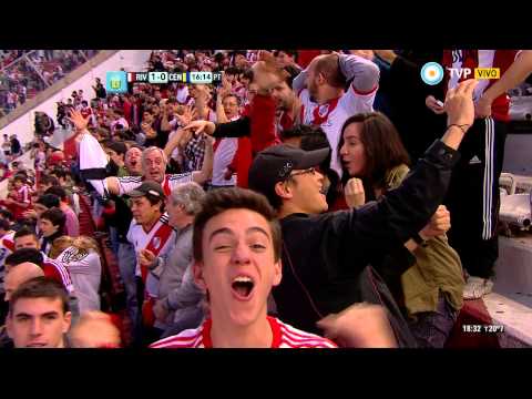 Gol de Teo Gutiérrez. River 1 - Rosario Central 0 | TPD2014 - Fecha 02